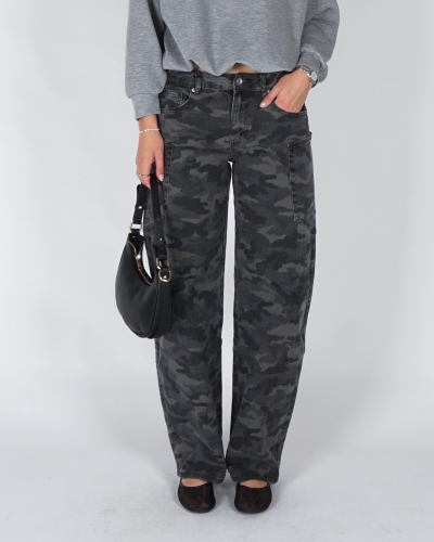 Gossip BALLON CAMO JEANS Groen