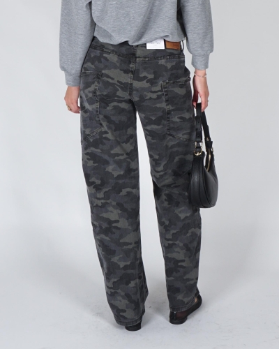 Gossip BALLON CAMO JEANS Groen