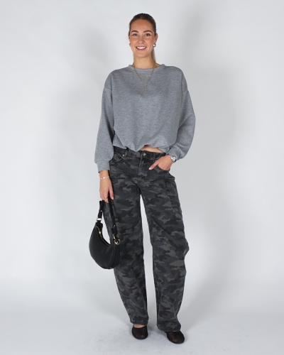 Gossip BALLON CAMO JEANS Groen