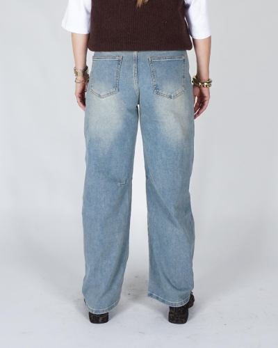 Gossip BARREL DENIM Donkerblauw