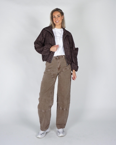 Gossip BALLON JEANS MET DETAILS Bruin