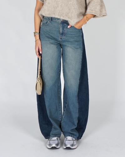 Gossip CONTRAST BARREL DENIM Blauw