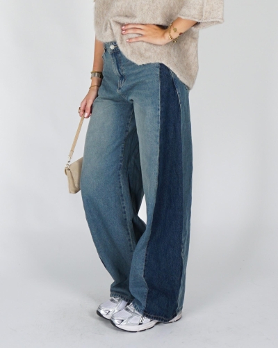 Gossip CONTRAST BARREL DENIM Blauw