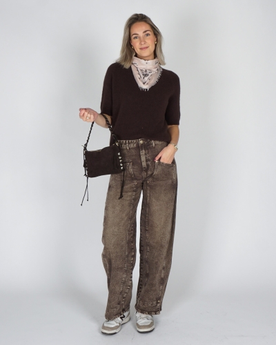 Gossip BARREL JEANS NAADDETAILS Bruin