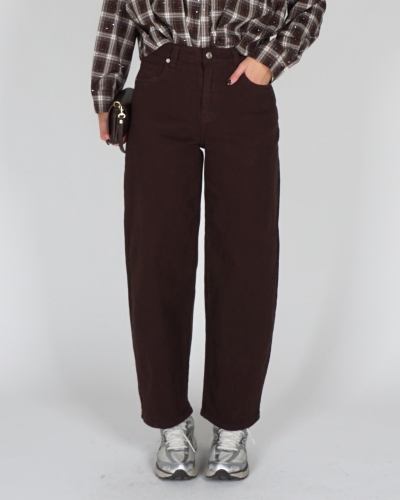 Gossip BARREL JEANS RENE Donkerbruin