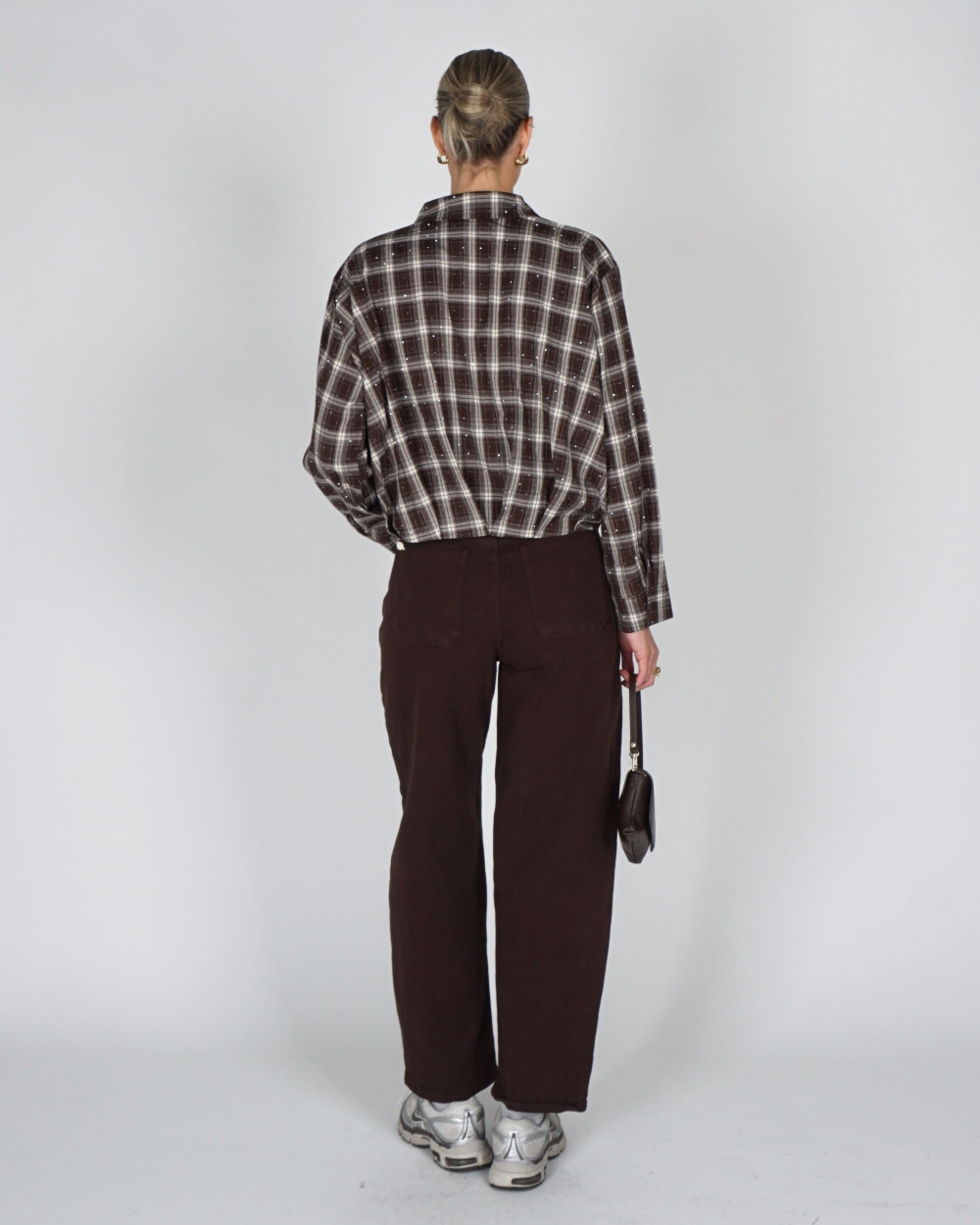Gossip BARREL JEANS RENE Donkerbruin