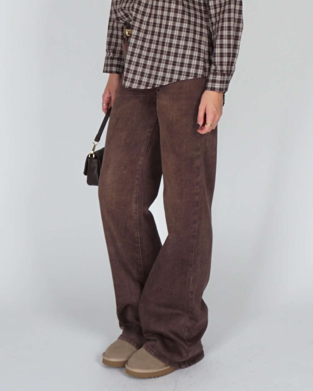 Gossip TALL WIDE LEG JEANS Bruin
