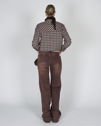 Gossip TALL WIDE LEG JEANS Bruin