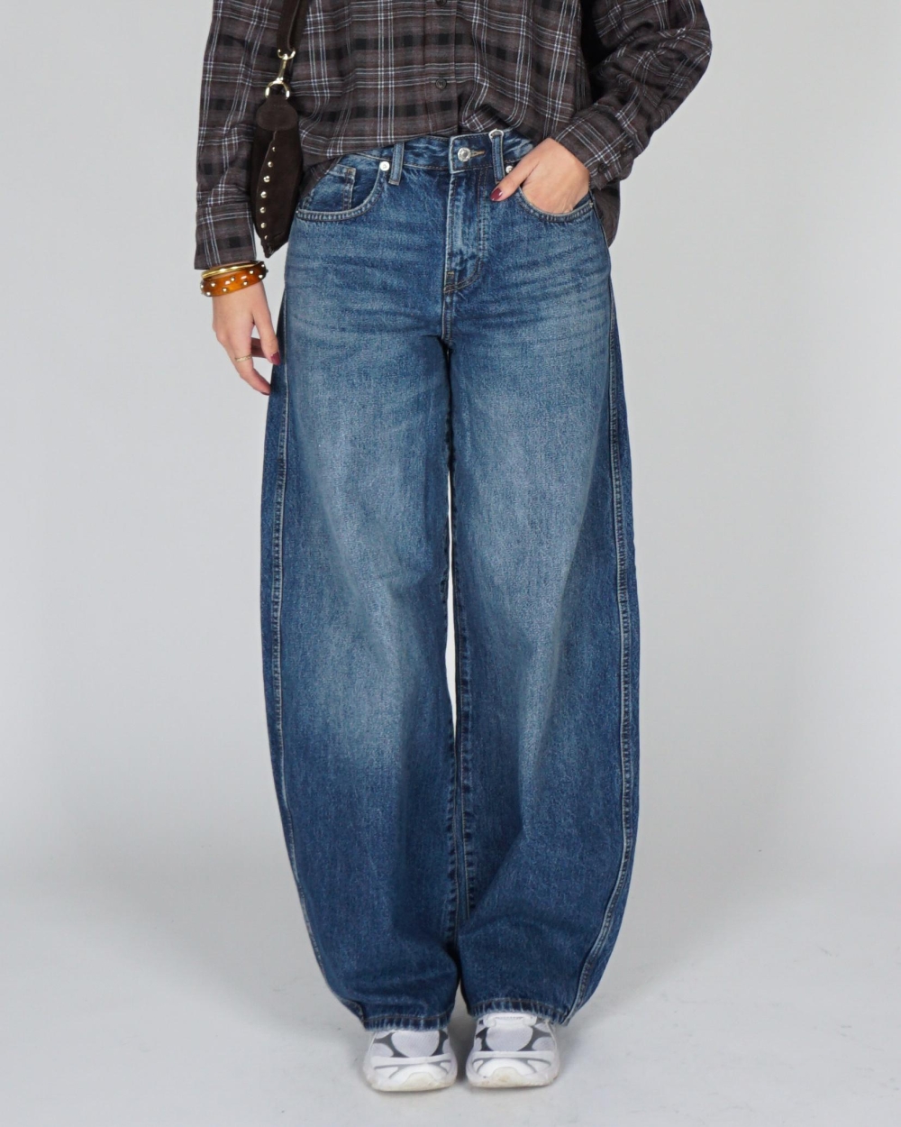 ONLY BARREL DENIM TAYLOR Blauw