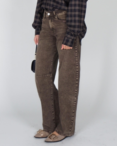 Gossip BARREL JEANS Lichtbruin