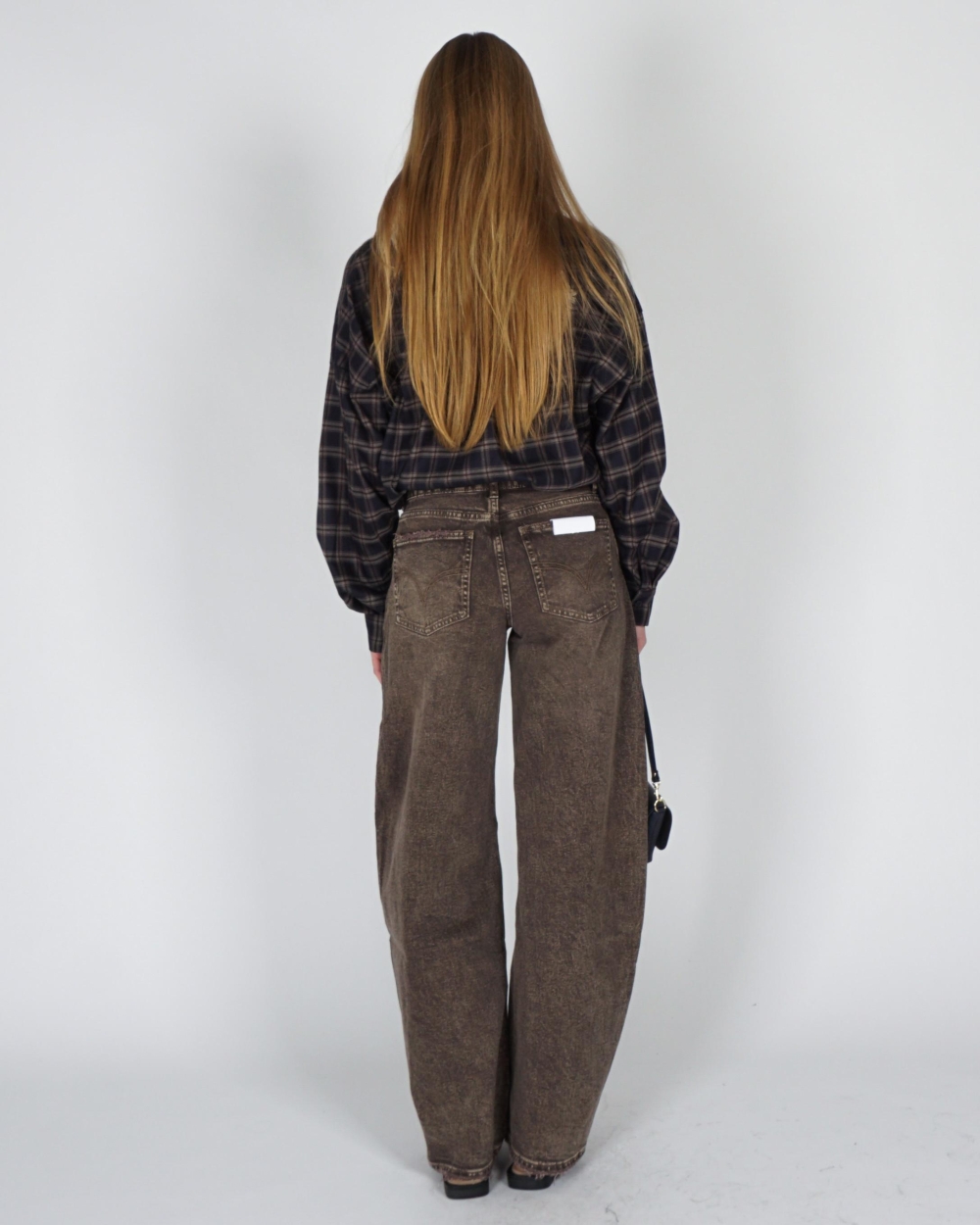 Gossip BARREL JEANS Lichtbruin