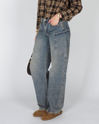 Gossip BALLON JEANS MET ZAKKEN Blauw