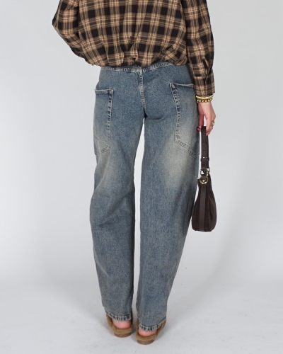 Gossip BALLON JEANS MET ZAKKEN Blauw