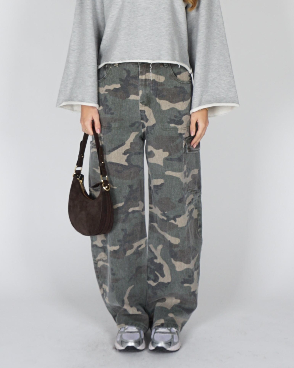 Gossip CAMO JEANS GABY Groen
