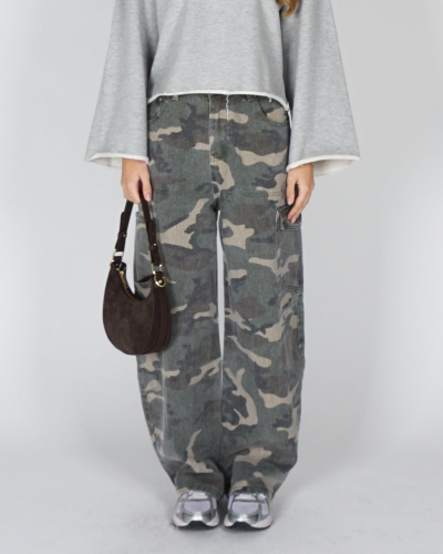 Gossip CAMO JEANS GABY Groen