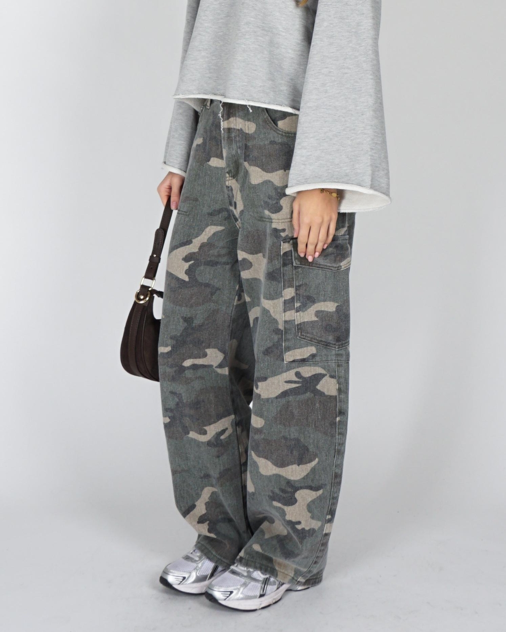 Gossip CAMO JEANS GABY Groen