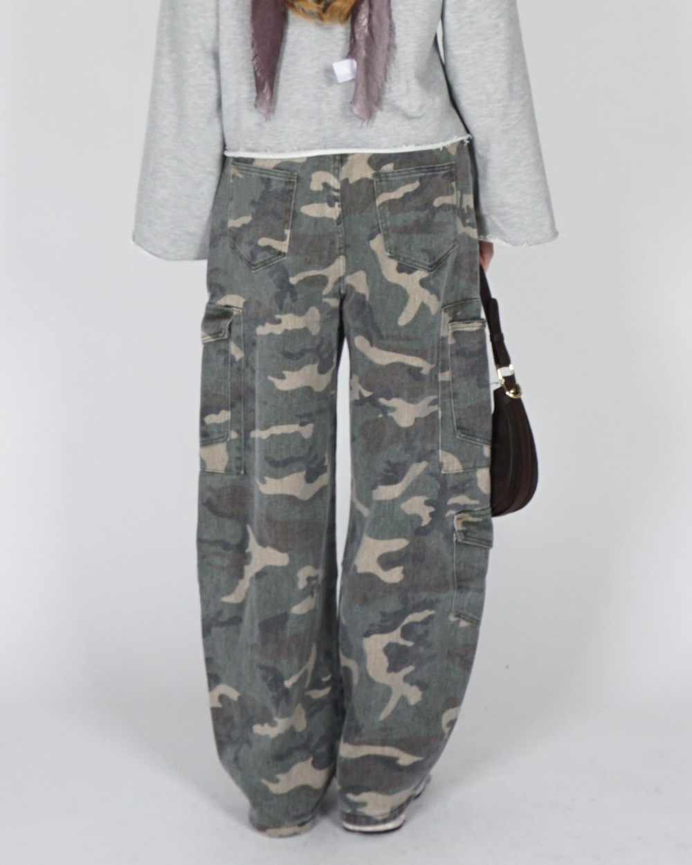 Gossip CAMO JEANS GABY Groen