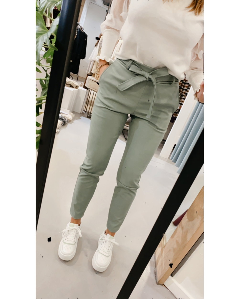 BROEK EMMY GROEN