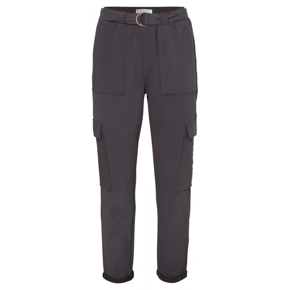 BELTED CARGO JOGGER PANTS PHANTOM 