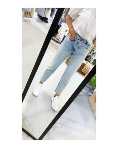 YAYA YAYA Broeken & jeans 1201150-121 LIGHT BLUE DENIM