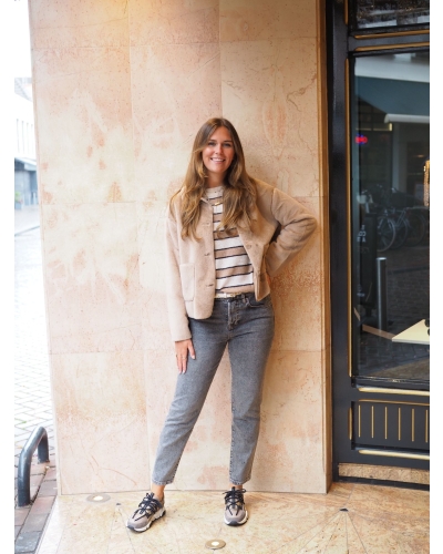 YAYA YAYA Broeken & jeans 1201150-122 GREY DENIM