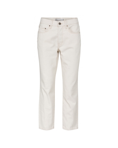 DENIM MET RECHTE PIJPEN 