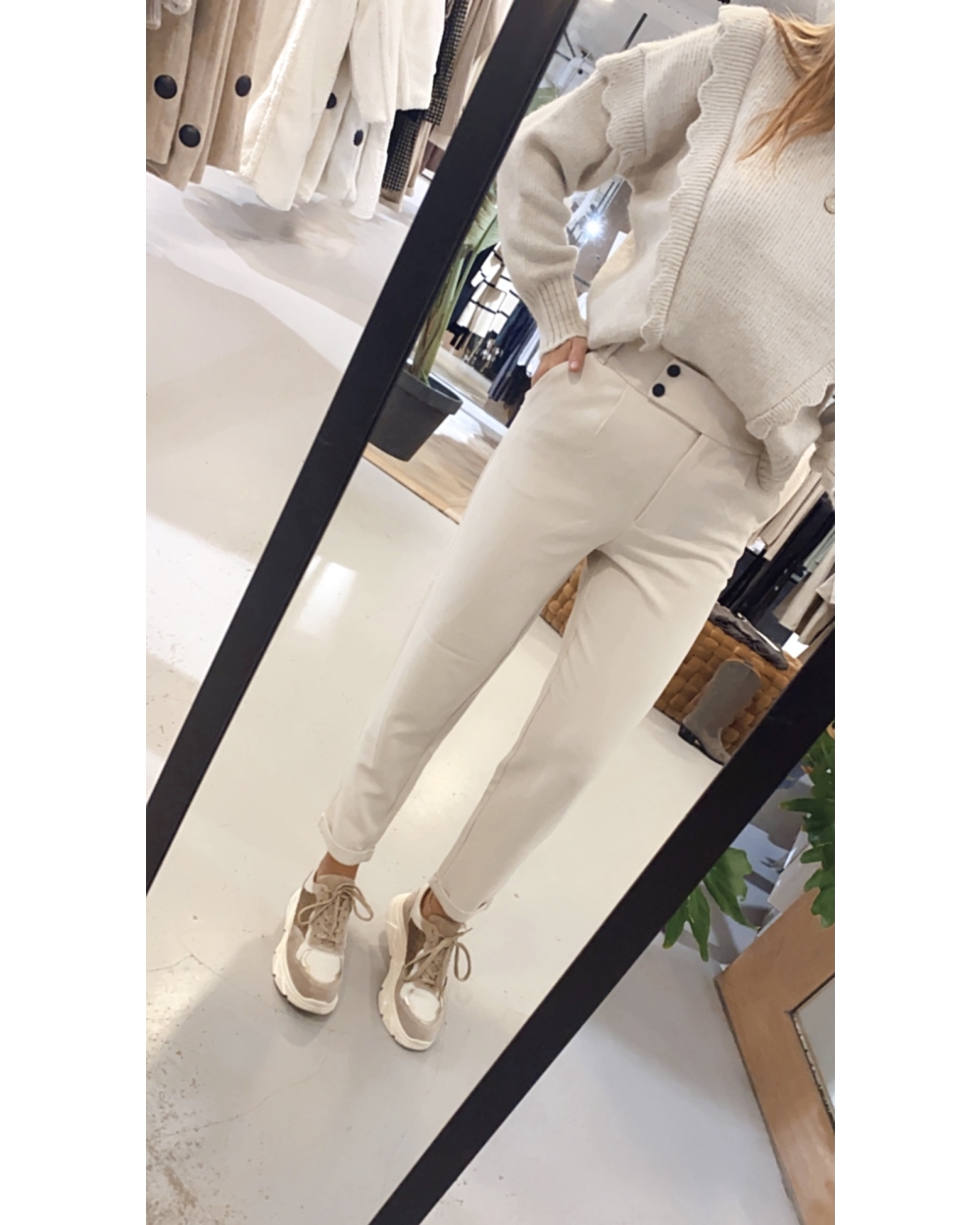 HIGH WAIST PANTALON 