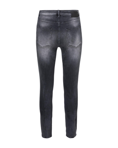 SKINNY JEANS MET HOGE TAILLE 