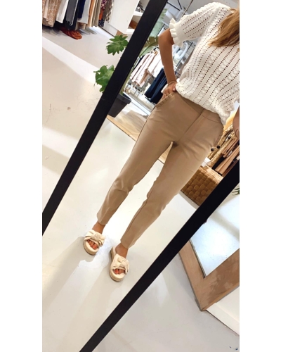 BROEK MEGGY BEIGE 