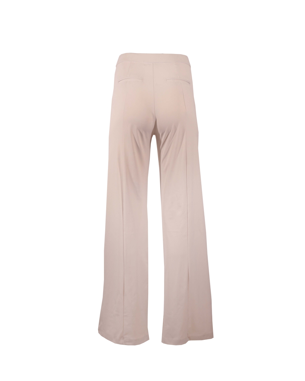 BEIGE WIJDVALLENDE TRAVEL PANTALON LOUELLA