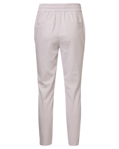 JERSEY BROEK MET TREKKOORD LILA