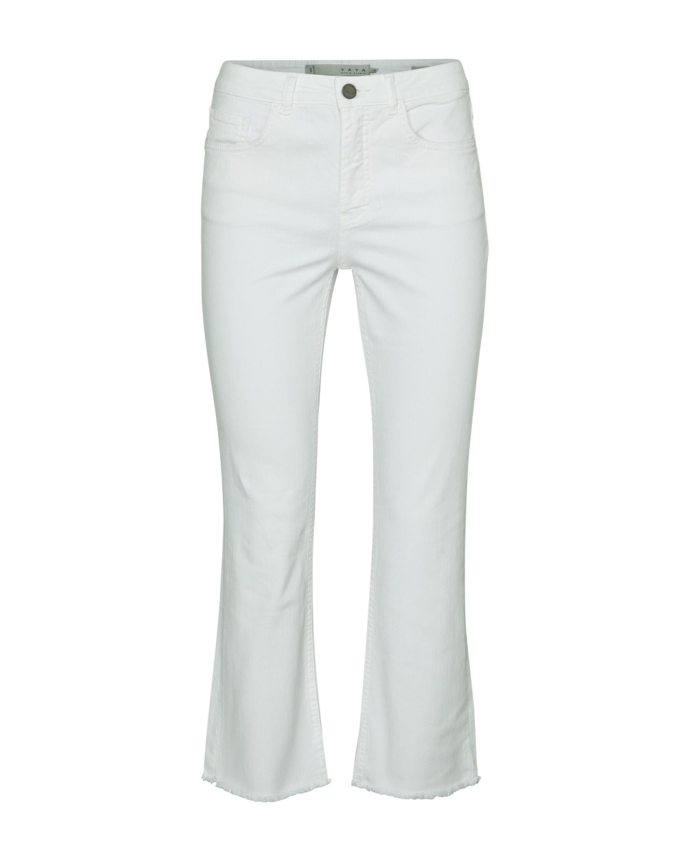DENIM KICK FLARED JEANS WIT