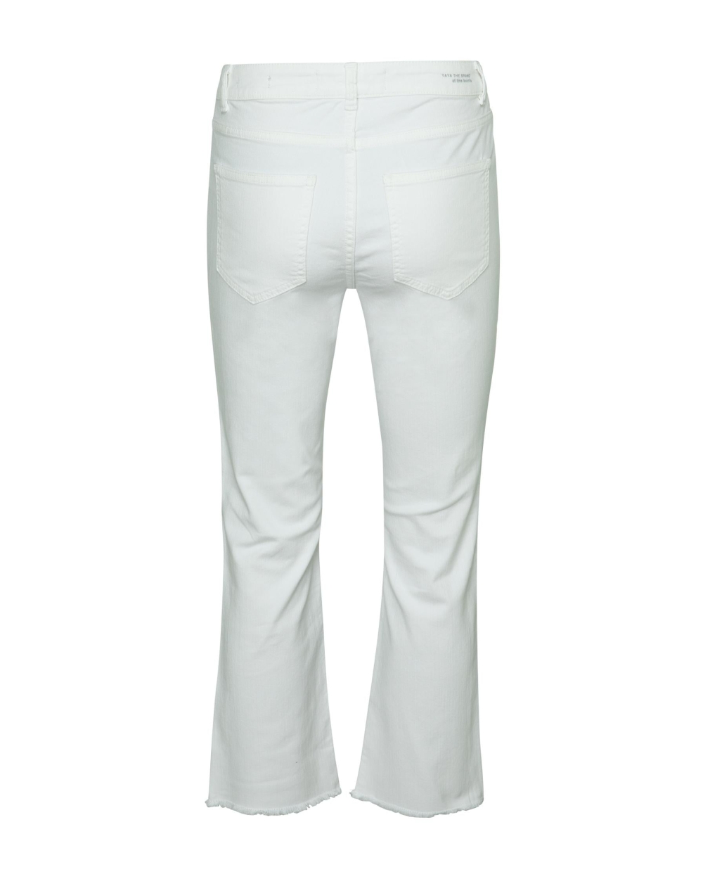 DENIM KICK FLARED JEANS WIT