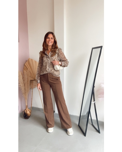 LOUELLA TRAVEL PANTALON BRUIN