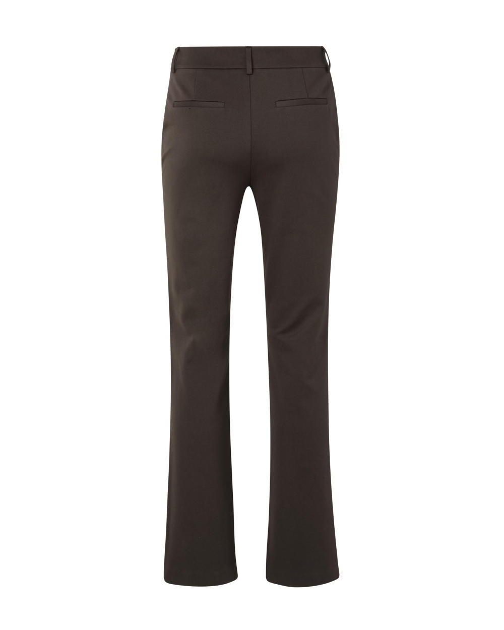 FLARED BROEK MET SPLIT 