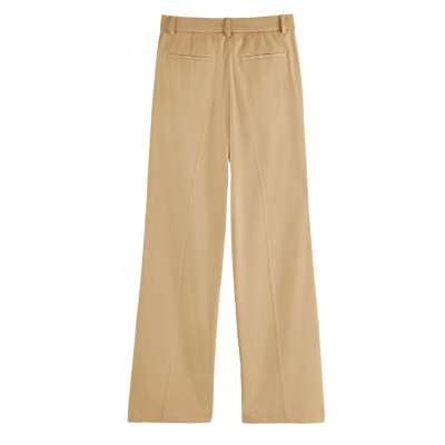 EDIE HIGH RISE WIDE LEG BEIGE