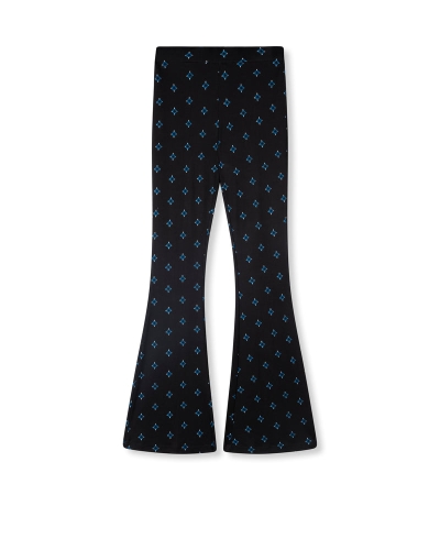 Refined Department ABBA FLARED PANTS Zwart
