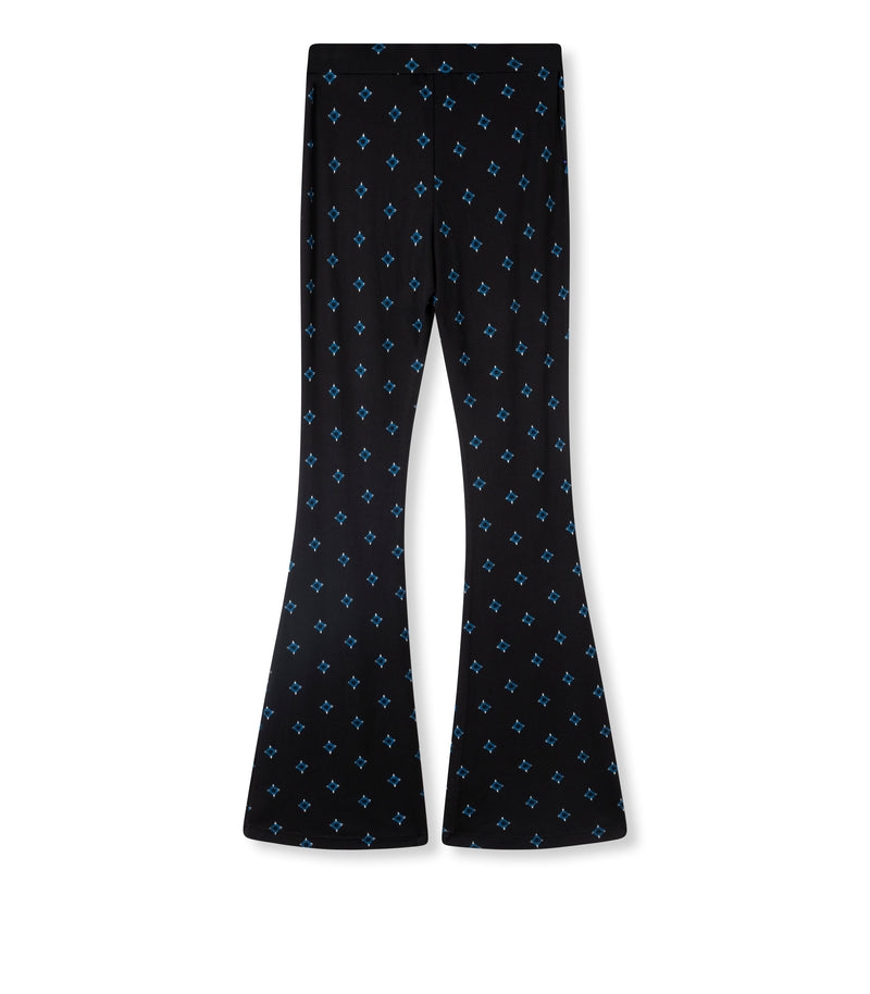 Refined Department ABBA FLARED PANTS Zwart