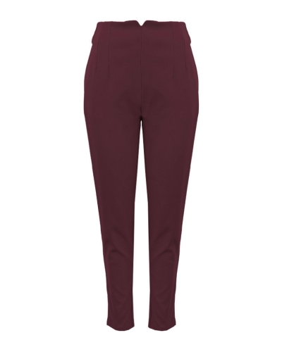 PANTALON CHLOE BORDEAUX