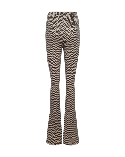ZIG ZAG FLARED BEIGE