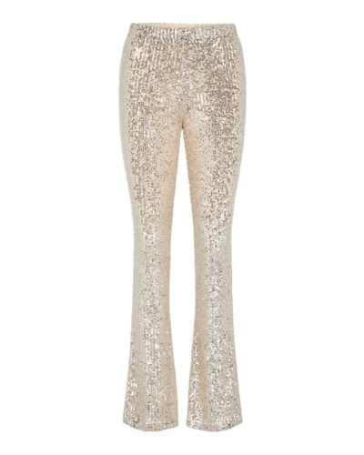 Gossip BROEK DOORTJE GLITTER BEIGE
