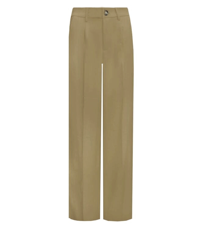 STRAIGHT LEG PANTALON KAHKI