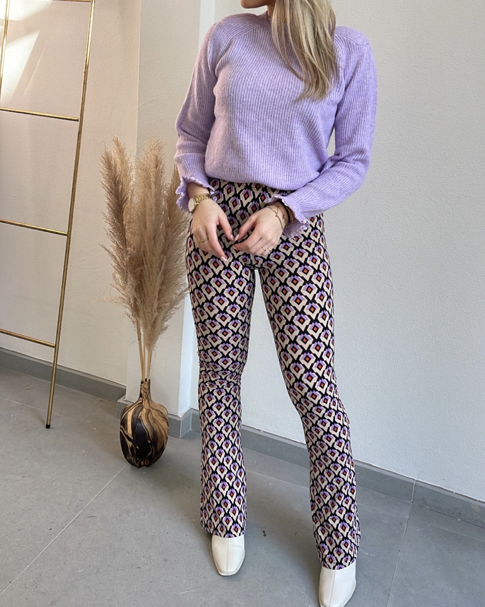 ELIN FLARED PAARS MULTI