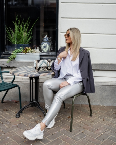 BROEK WINSOME ZILVER