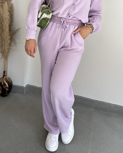 Gossip PANTALON ROSE LILA