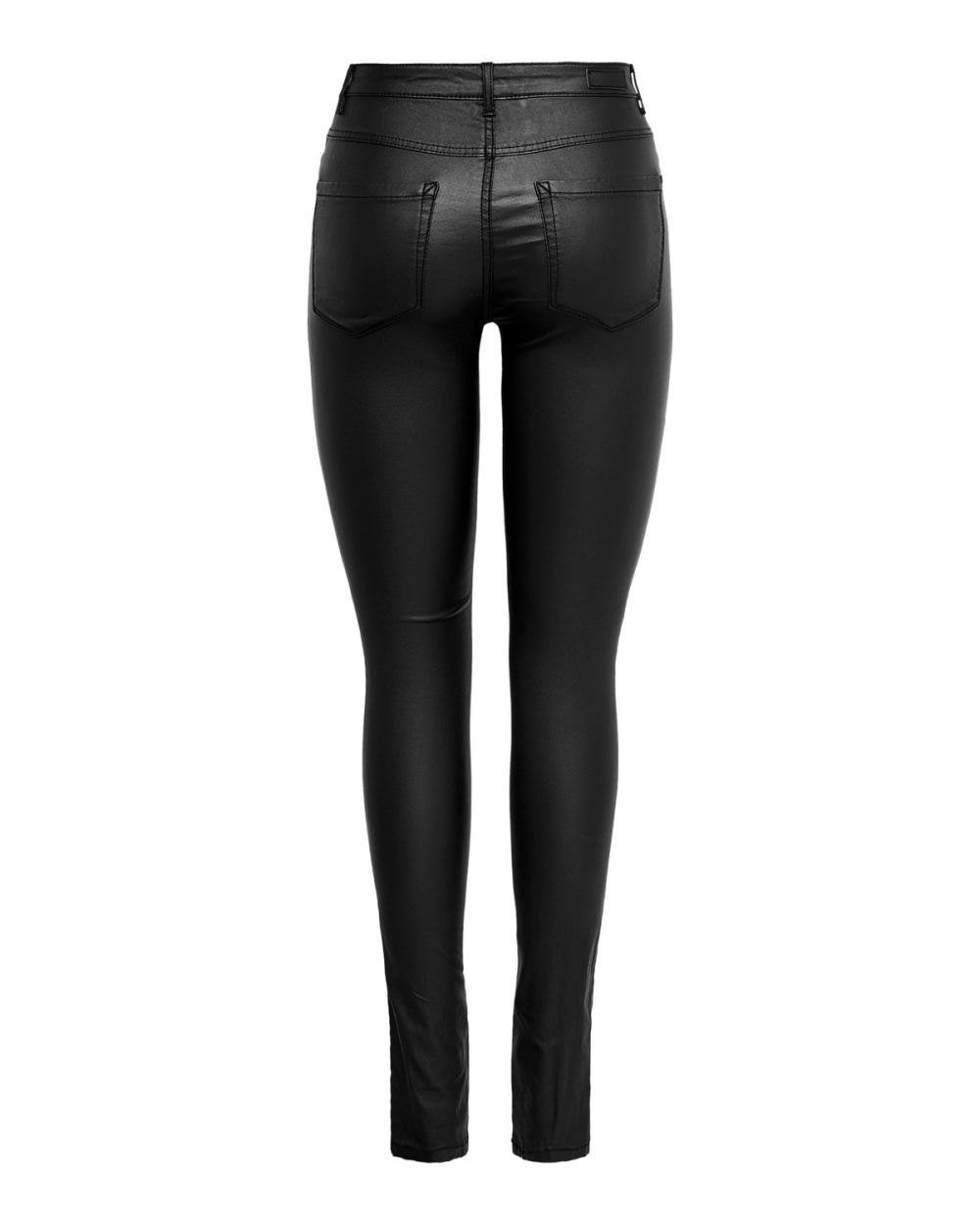 ONLROYAL HW ROCK GECOATE SKINNY JEANS ZWART