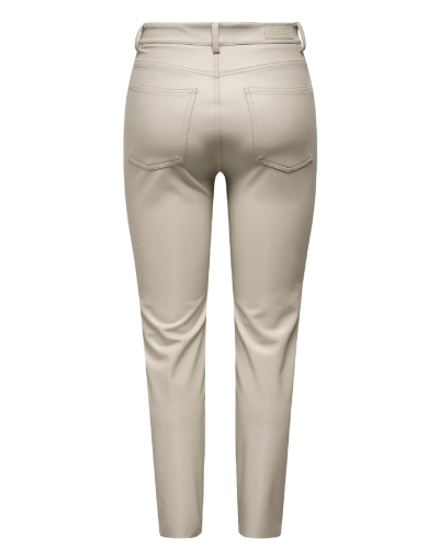 PU PANTS EMILY ECRU