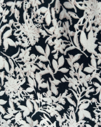 FLARED BROEK DONNA BEIGE PRINT
