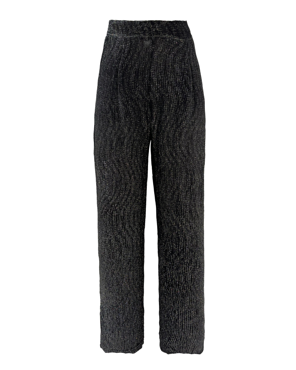 BROEK LUREX ZILVER