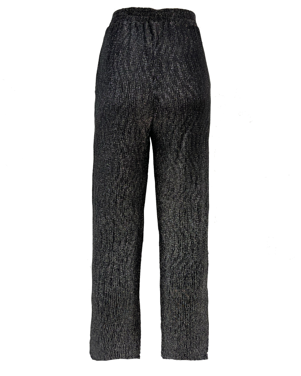 BROEK LUREX ZILVER